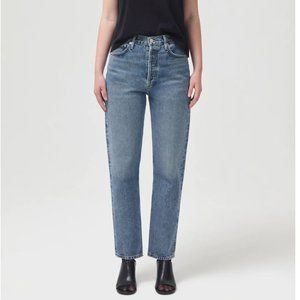 AGOLDE 90s Pinch Waist Jeans in "Navigate"